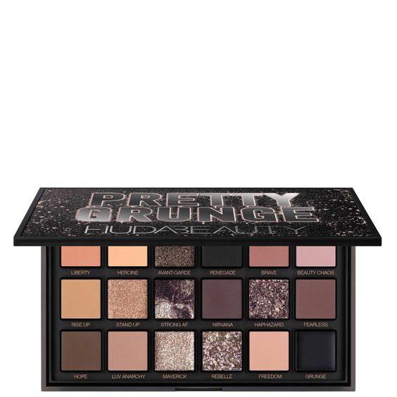 Huda Beauty Pretty Grunge Palette Cor da sombra Multi